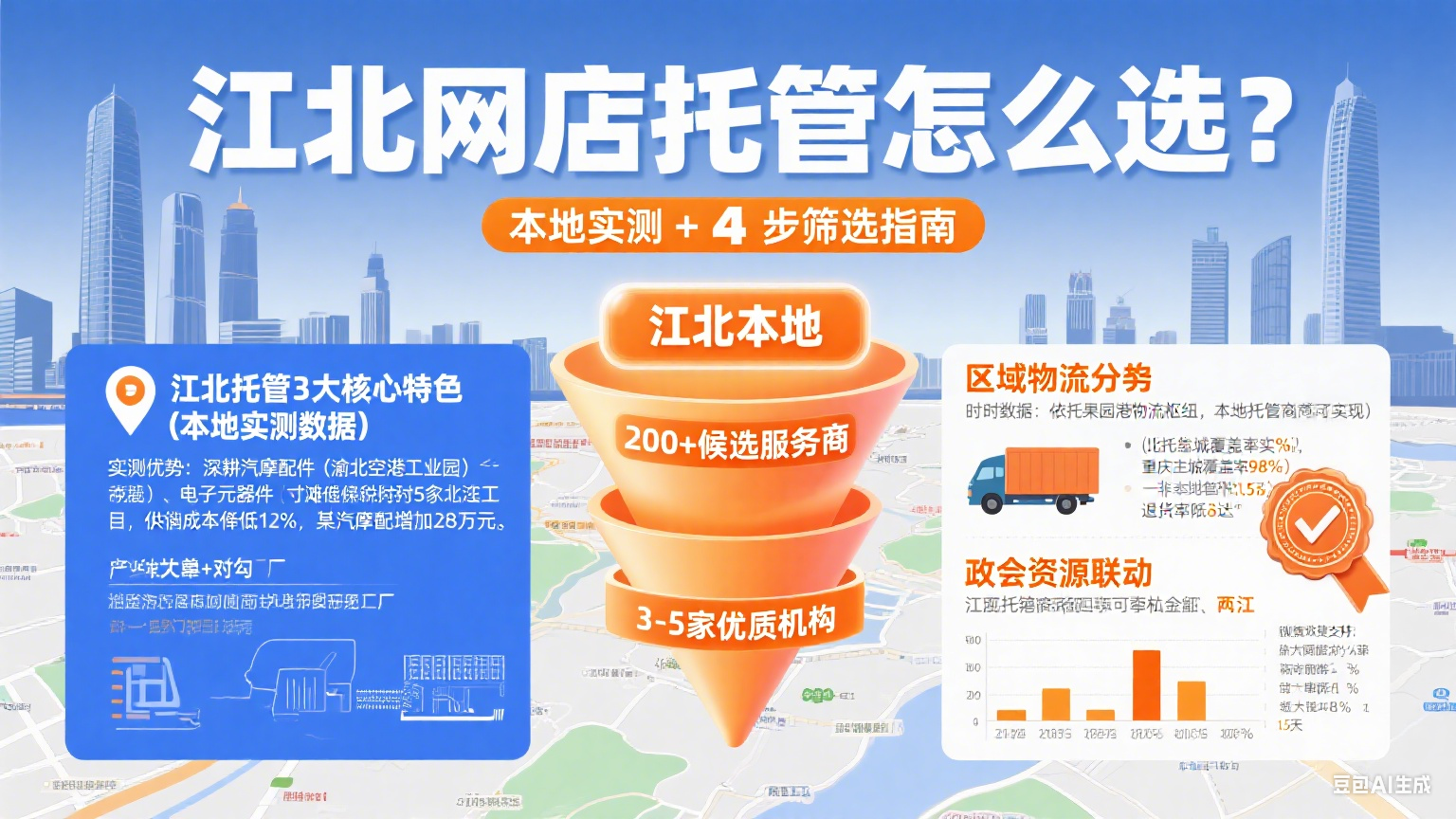 江北网店托管怎么选?本地实测 + 4 步筛选指南