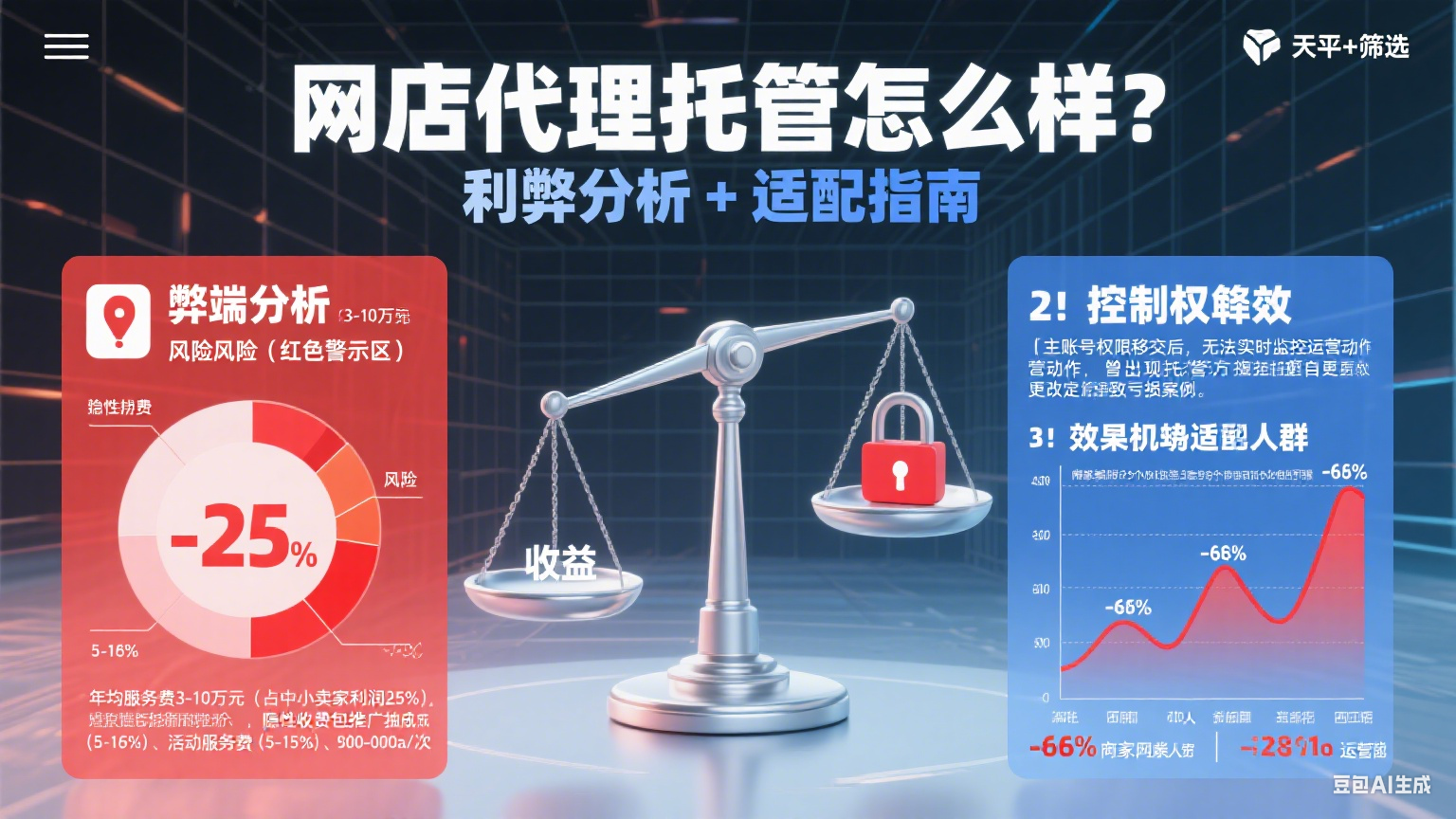 网店代理托管怎么样?利弊分析 + 适配指南