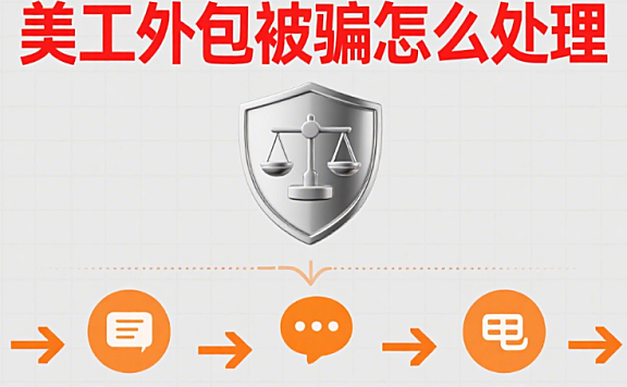 美工外包被骗怎么处理?5 类常见骗局 + 4 步维权流程 + 3 重预防机制