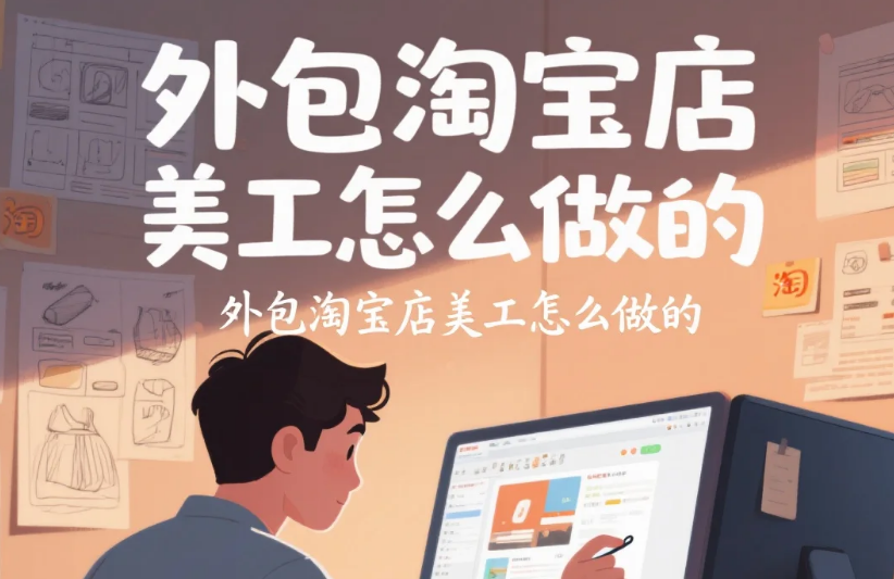外包淘宝店美工怎么做?4步流程+3类模板,退货率降40%还合规