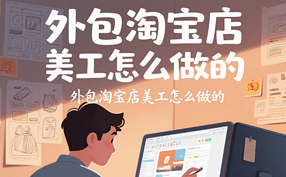 外包淘宝店美工怎么做？4步流程+3类模板，退货率降40%还合规
