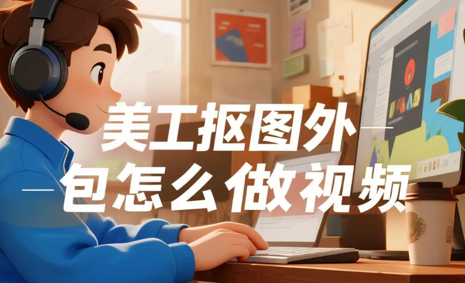 美工抠图外包怎么做视频?3步流程+5个避坑技巧,效率提升60%