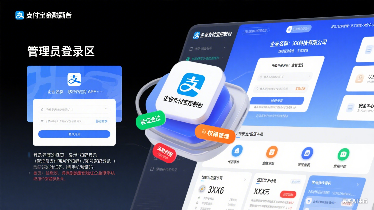 企业支付宝怎么登录?管理员操作 + 子账号管理全攻略