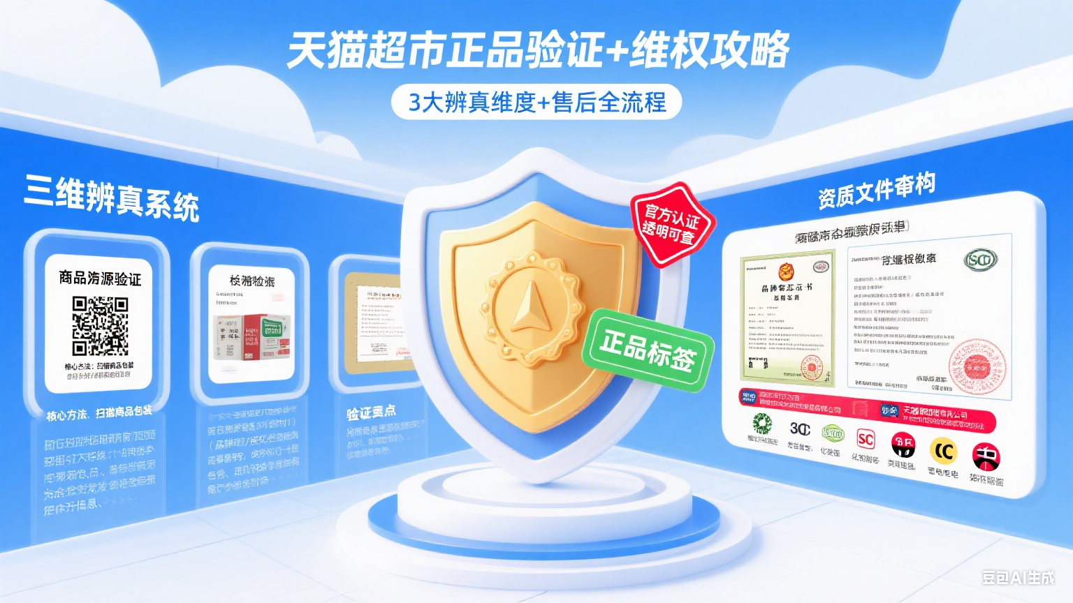 天猫超市是正品吗?3 个维度辨真 + 售后维权全攻略