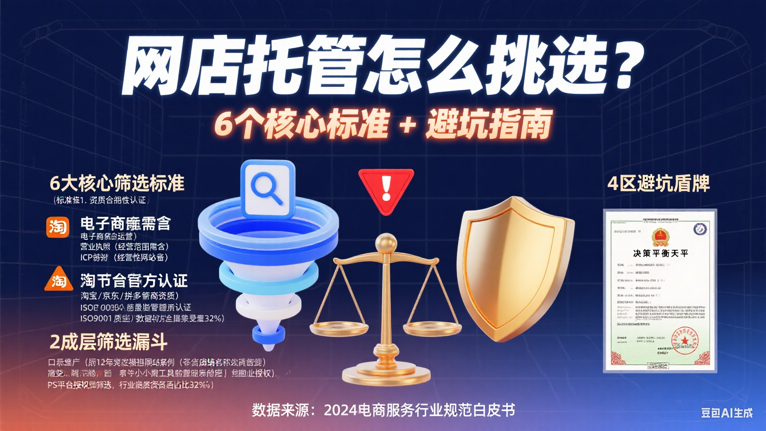 网店托管怎么挑选?6 个核心标准 + 避坑指南