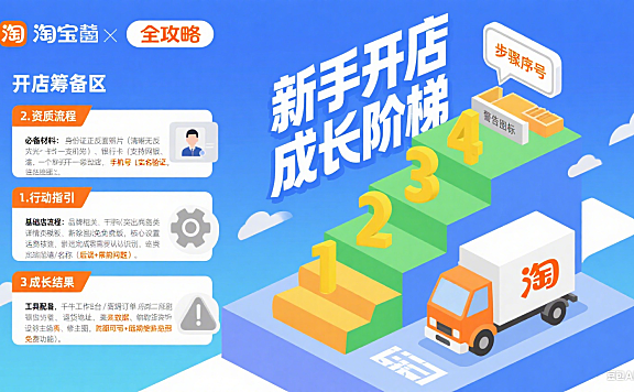 淘宝怎么卖东西？新手从 0 到 1 开店 + 出单全攻略