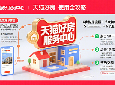 天猫好房怎么用？购房流程 + 特色服务 + 避坑全攻略