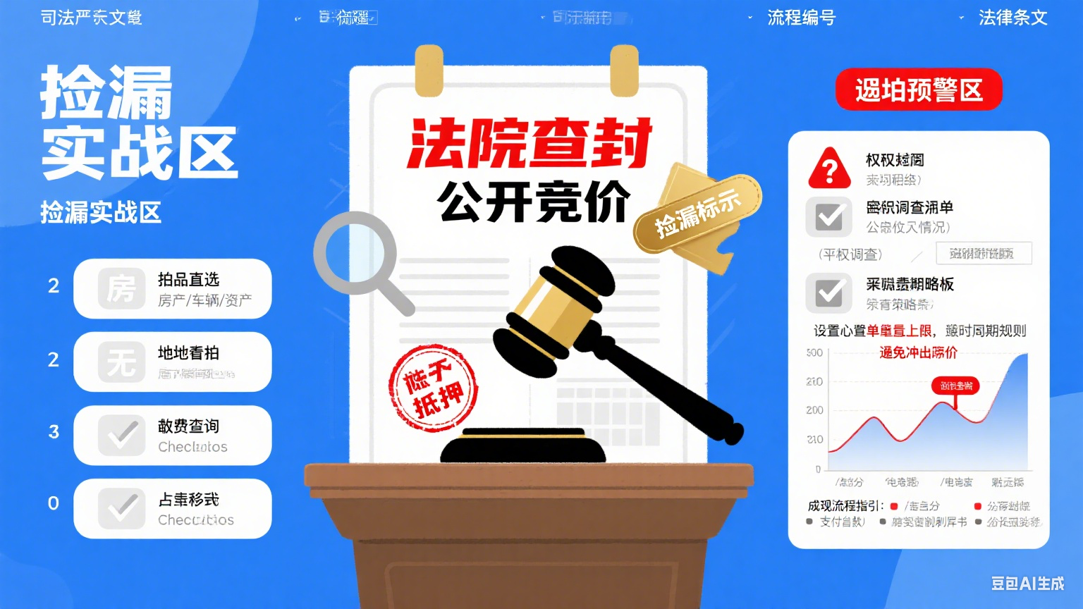 淘宝司法拍卖网怎么玩?买家捡漏 + 避坑全攻略