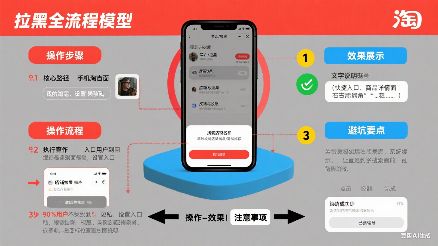 淘宝店铺怎么拉黑?操作流程 + 拉黑后效果 + 避坑指南