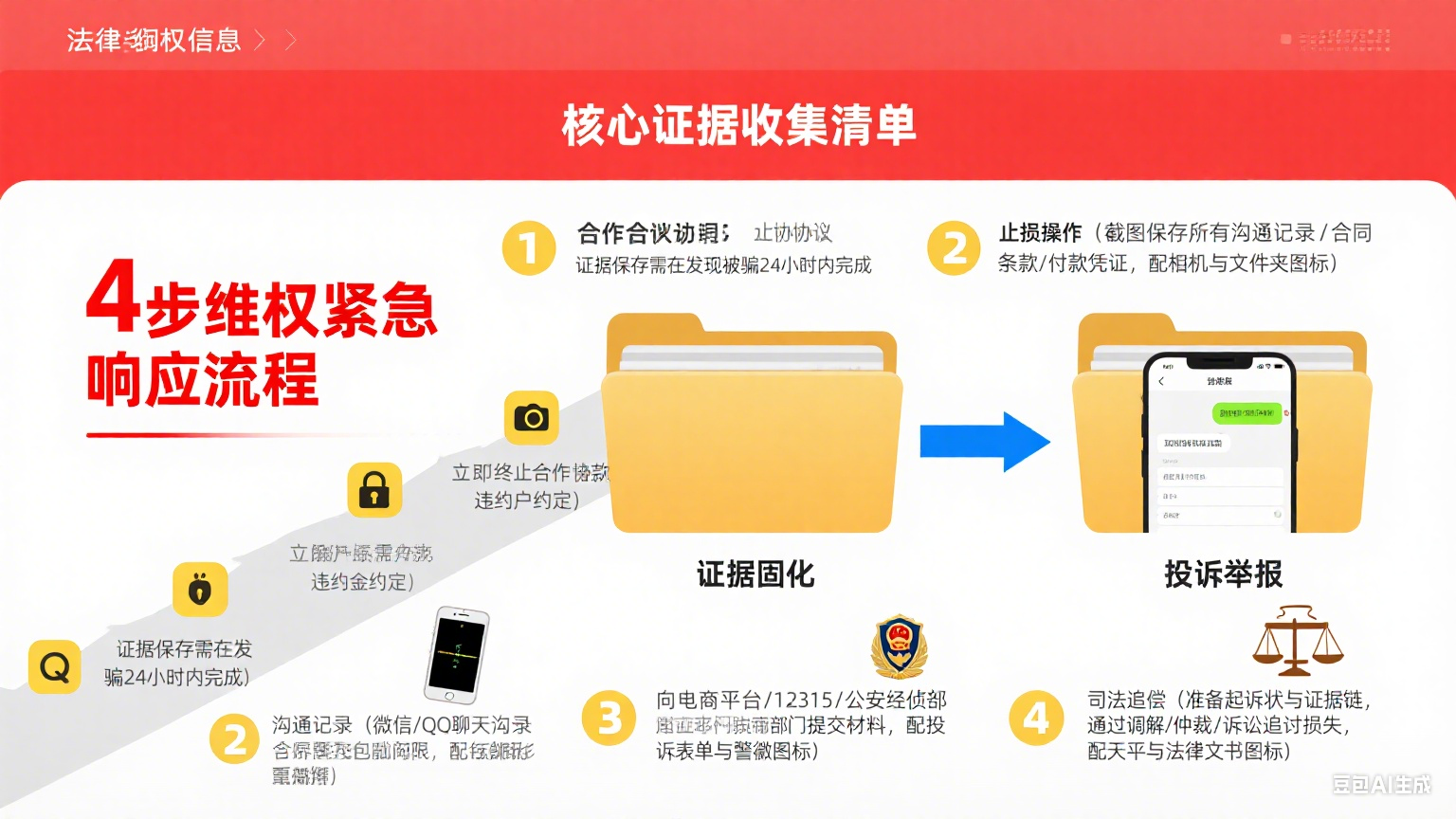 托管网店被骗怎么办?4 步维权 + 证据收集指南