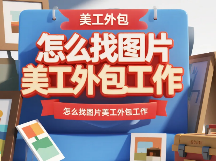 怎么找图片美工外包工作?3类高值渠道+4步避坑,月入8k+不内卷