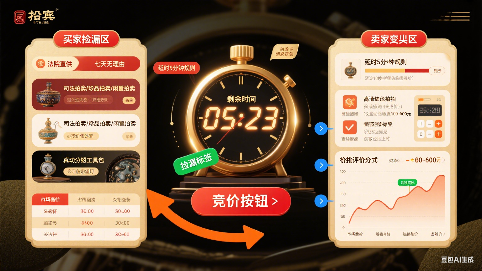 淘宝拍卖网怎么玩?买家捡漏 + 卖家变现全攻略