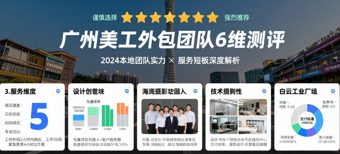 广州美工外包团队怎么样?4类团队实测+5步筛选法,电商卖家指南