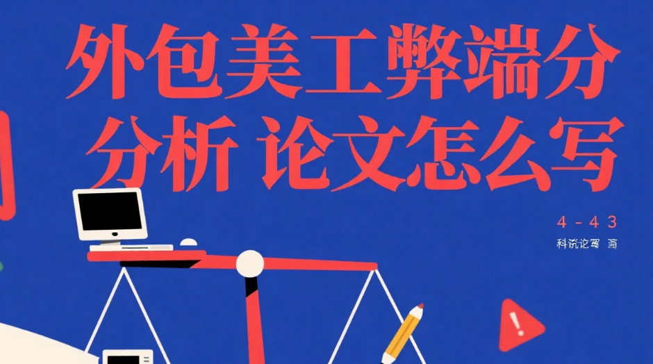 外包美工弊端分析论文怎么写?4大核心维度+3类案例,附框架模板