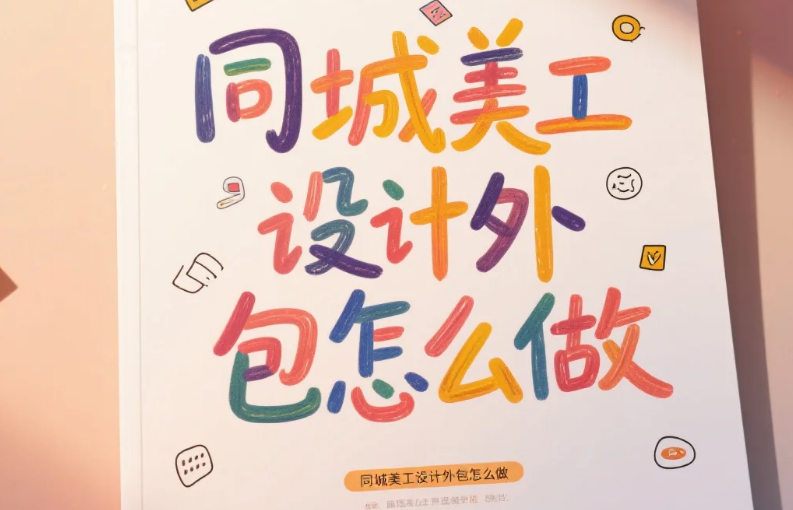 同城美工设计外包怎么做?3步落地+4类避坑技巧,沟通效率提升70%