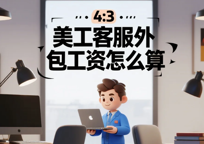 美工客服外包工资怎么算?3类明细+4避坑,省30%成本