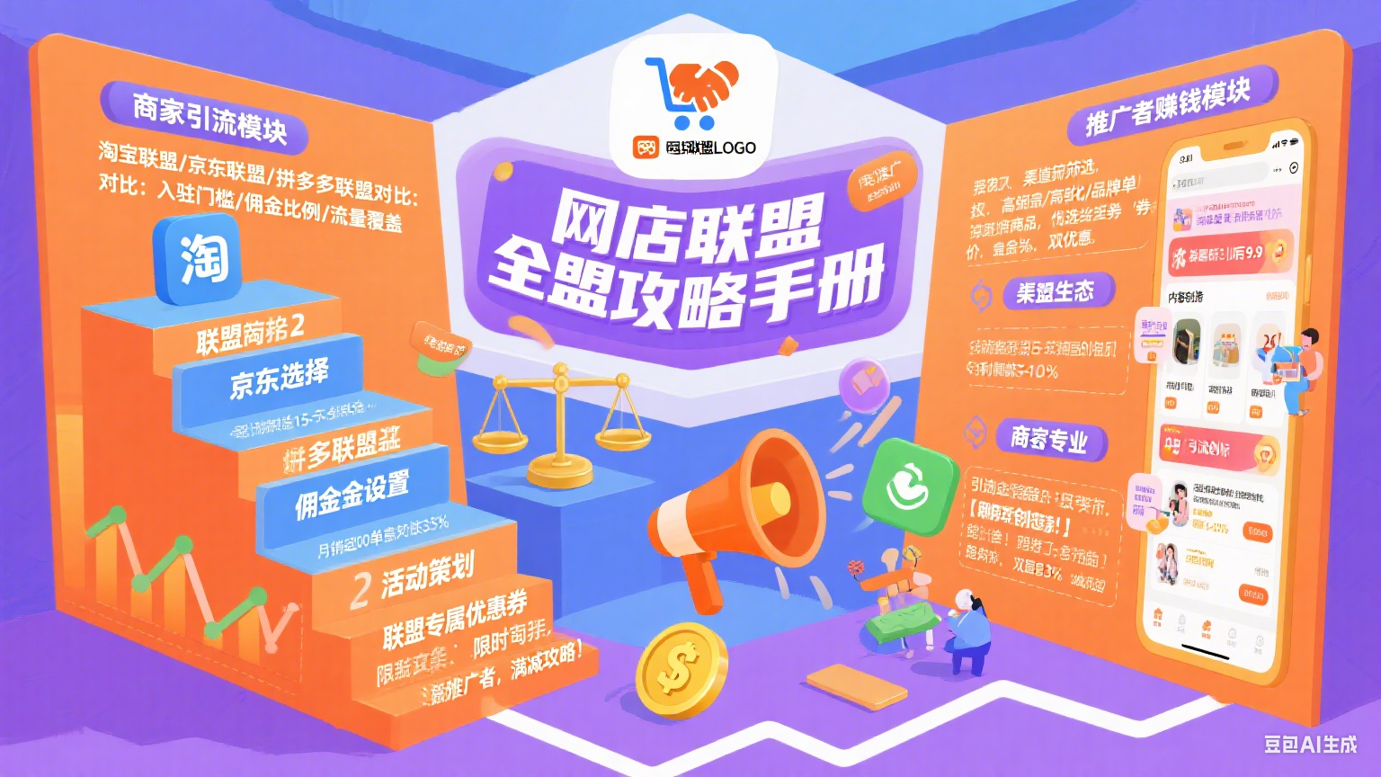 网店联盟怎么玩?商家引流 + 推广者赚钱全攻略