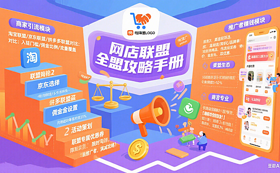 网店联盟怎么玩？商家引流 + 推广者赚钱全攻略