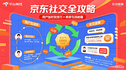 京东怎么加好友？用户互动 + 商家引流全攻略