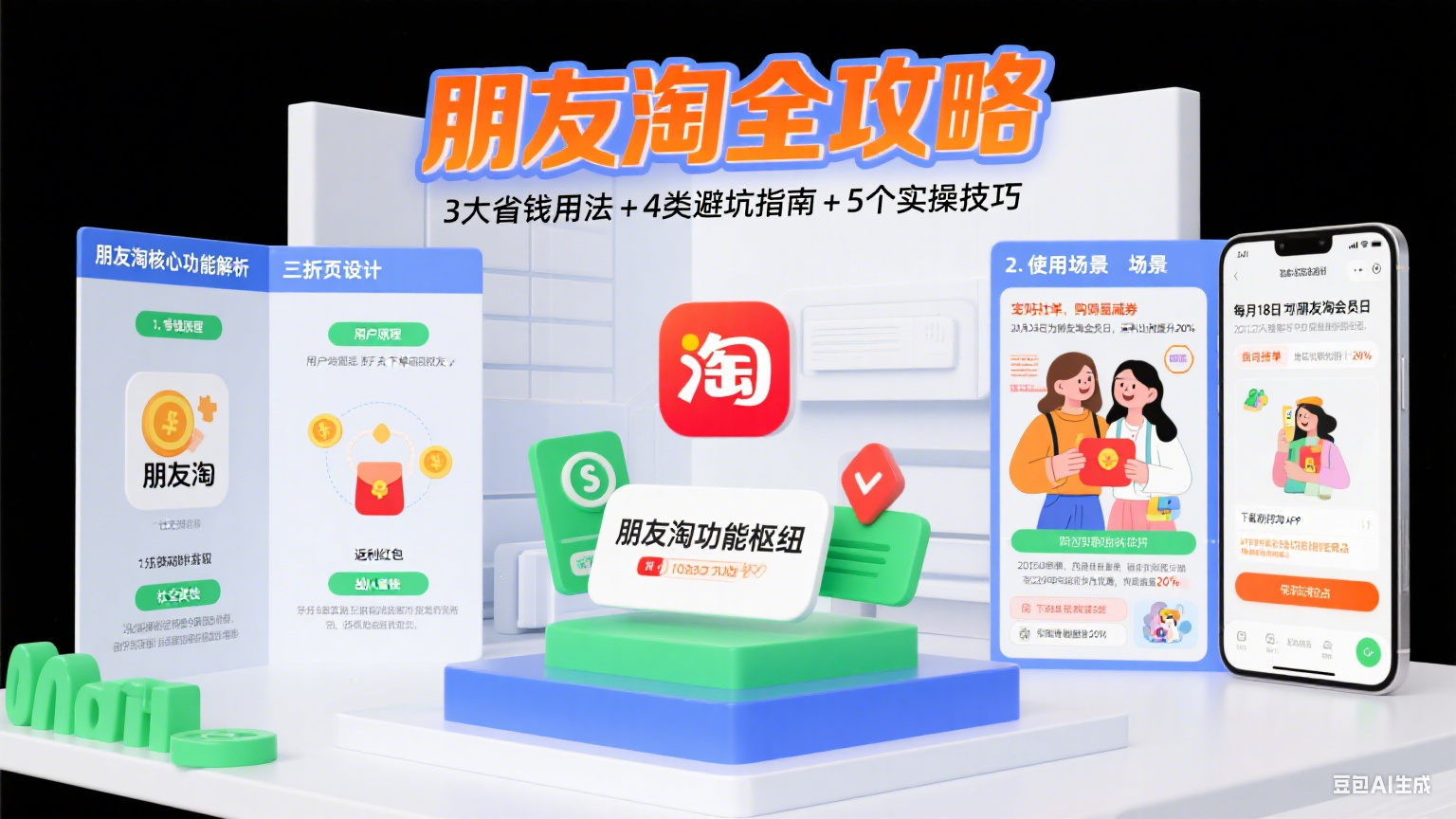 朋友淘是什么?省钱用法 + 避坑攻略,电商人必看