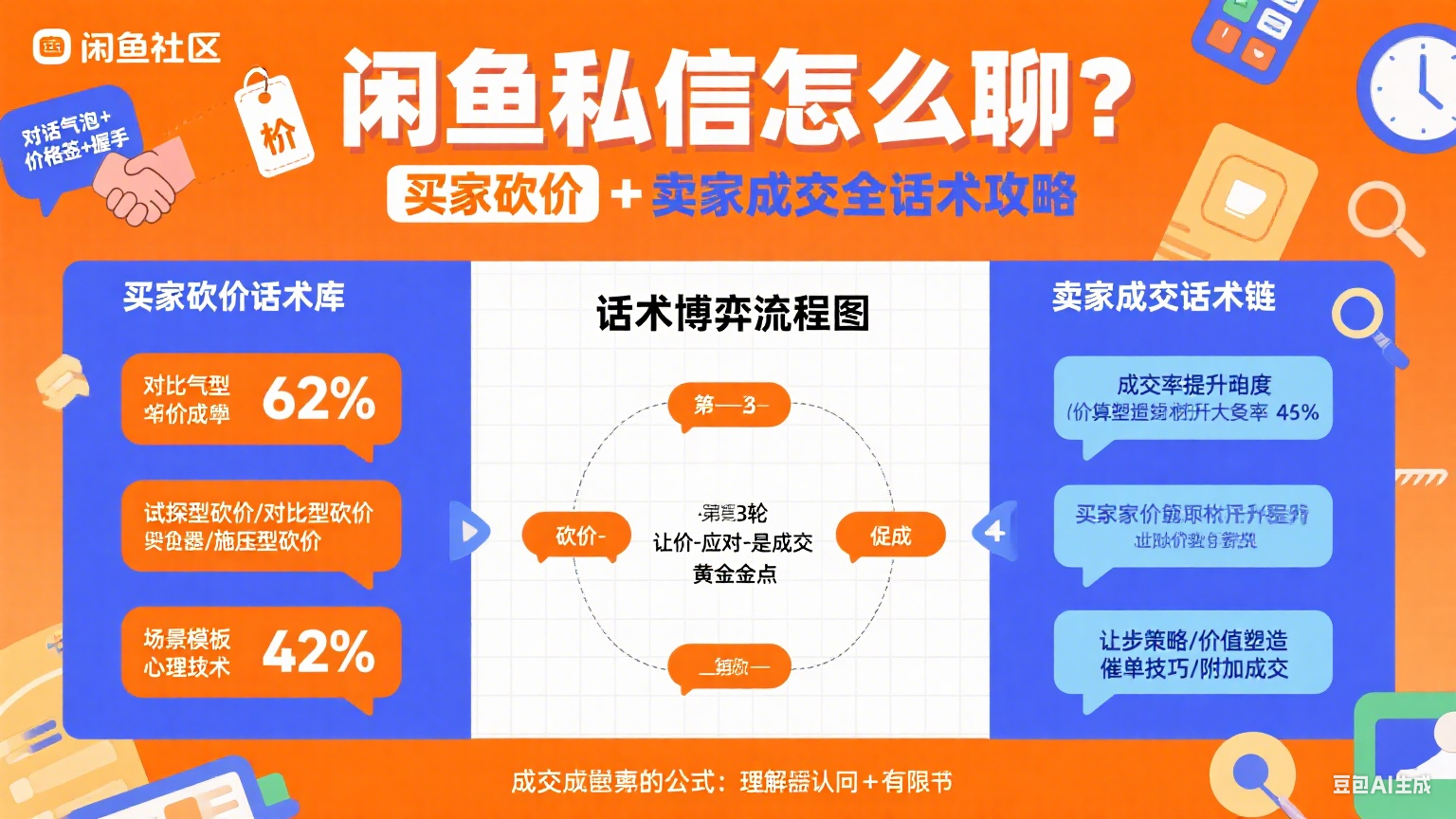 闲鱼私信怎么聊?买家砍价 + 卖家成交全话术攻略