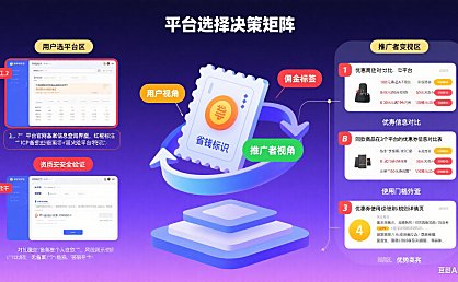 优惠券推广平台怎么选?用户省钱 + 推广者变现全攻略