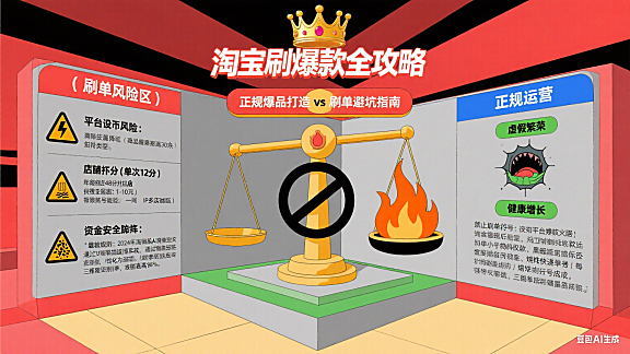 淘宝刷爆款靠谱吗？正规爆品打造 + 避坑全攻略
