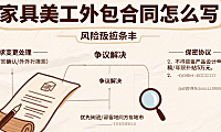 家具美工外包合同怎么写？6 大核心条款 + 3 类特殊约定 + 避坑模板
