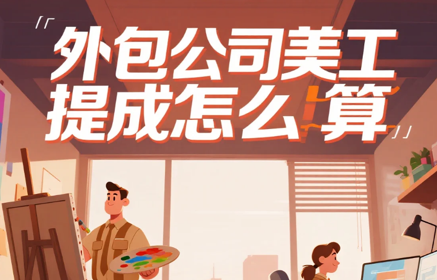 外包公司美工提成怎么算