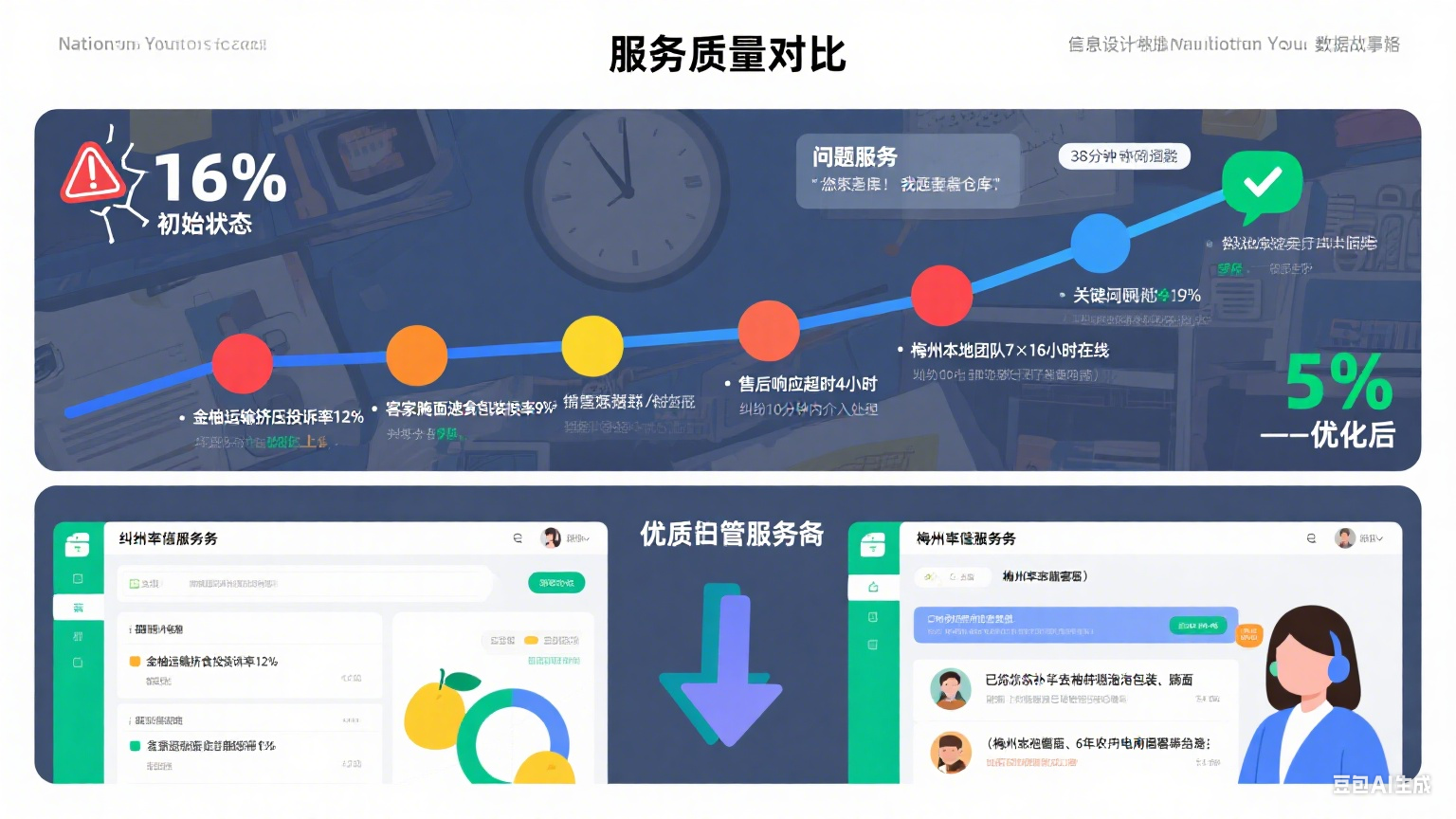 试了 5 家梅州网店托管客服,纠纷率从 19% 到 5%:指南