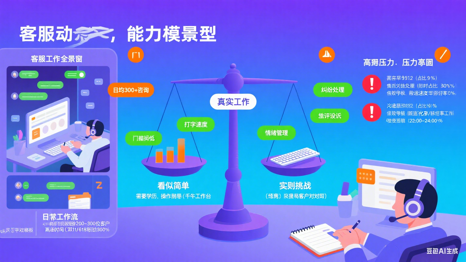 淘宝客服好做吗?真实工作 + 能力要求 + 避坑指南