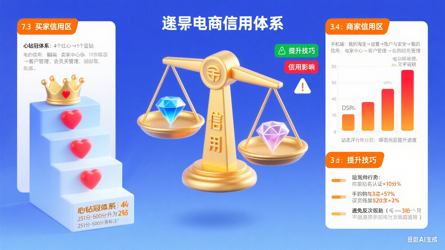 淘宝信用等级怎么查?买家 / 商家查询教程 + 提升技巧