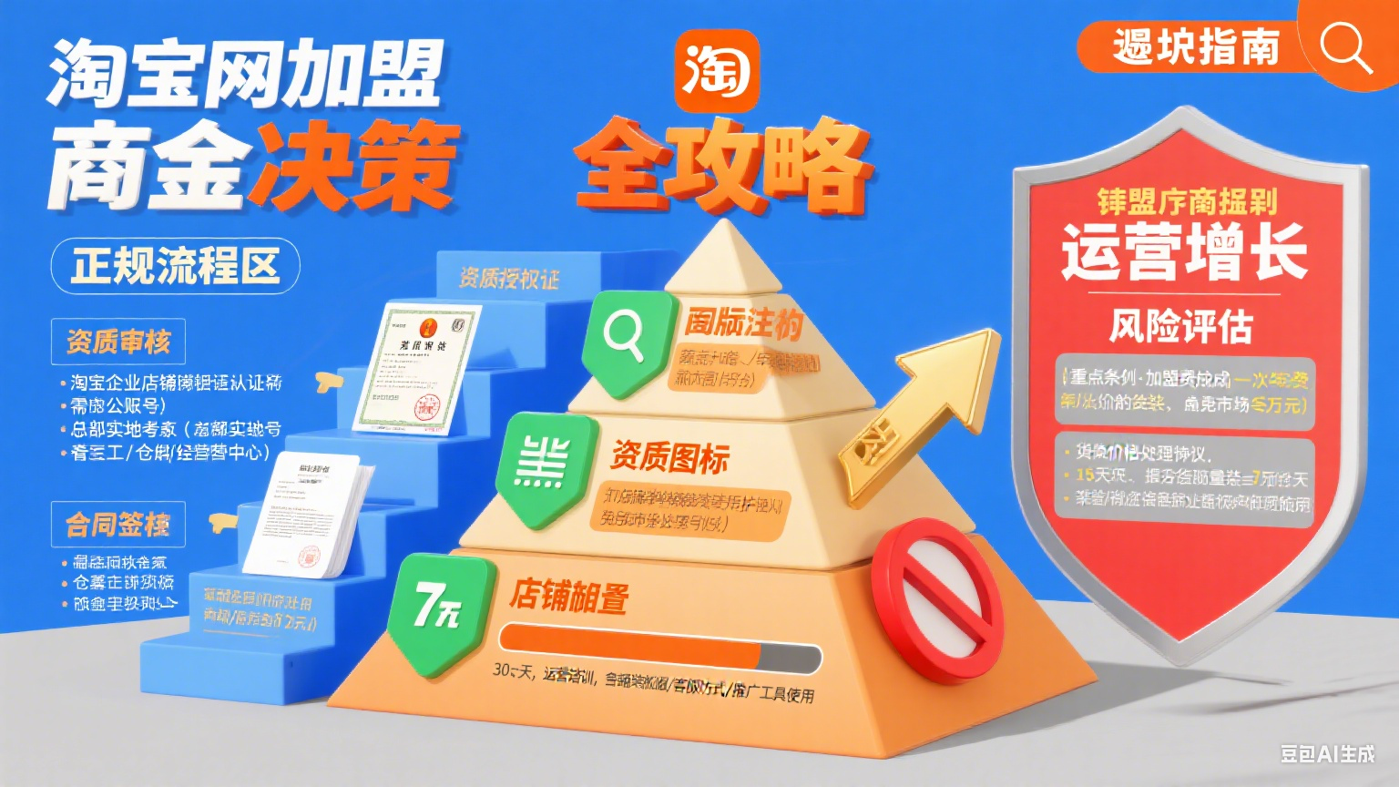 淘宝网加盟店靠谱吗?流程 + 避坑 + 运营全攻略