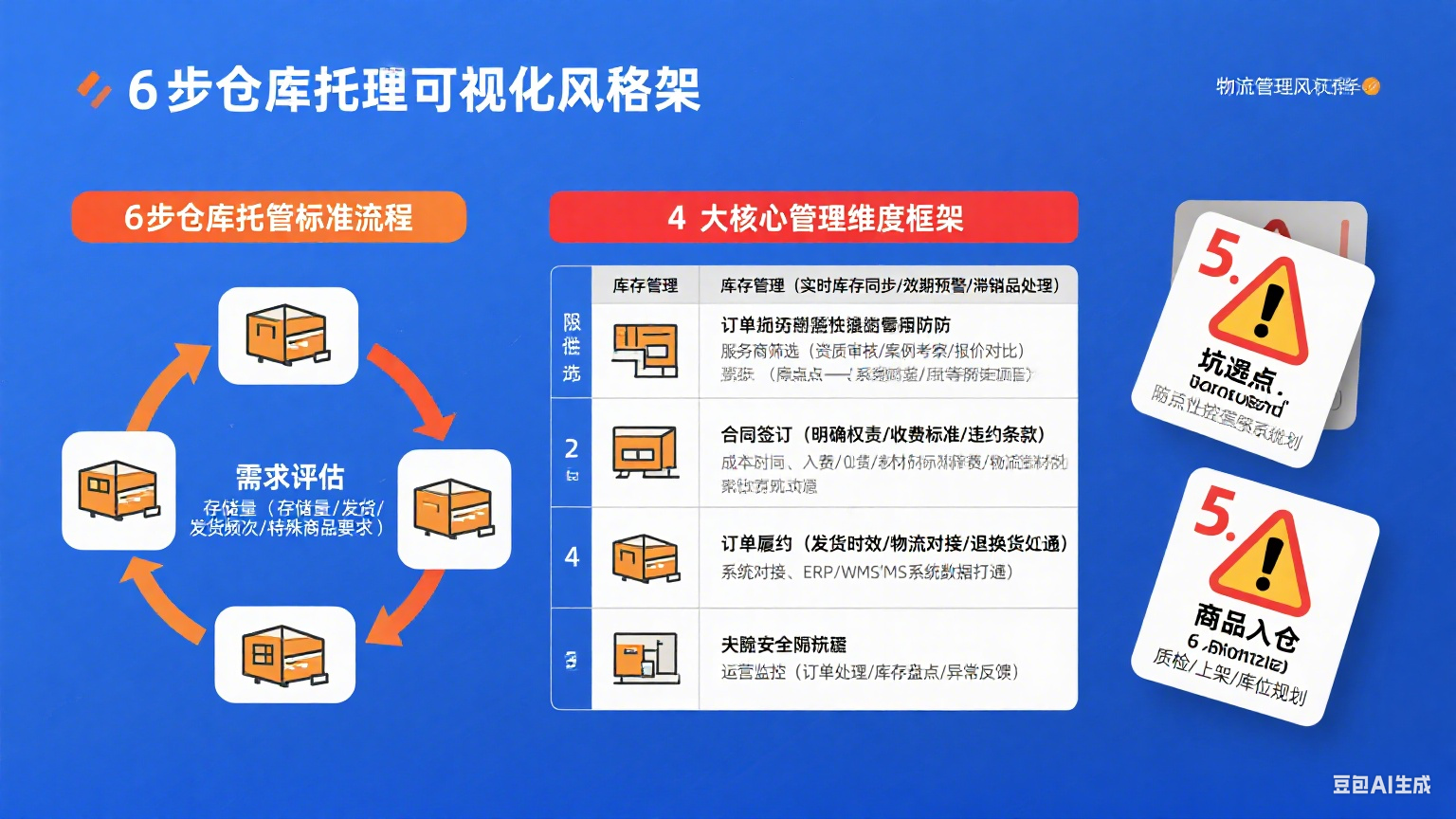 网店电商仓库托管怎么做?流程 + 管理 + 避坑