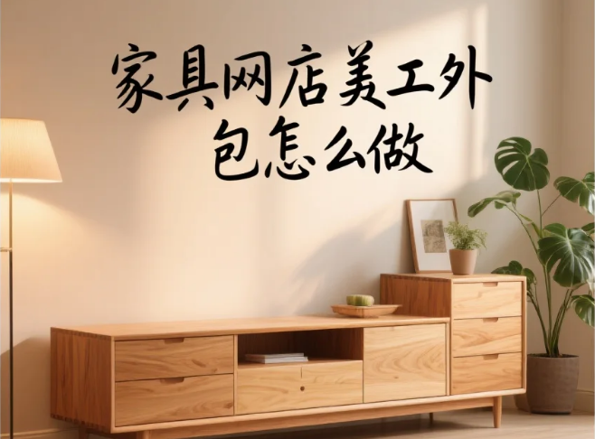 家具网店美工外包怎么做?4步落地+3类场景模板,退货率降50%
