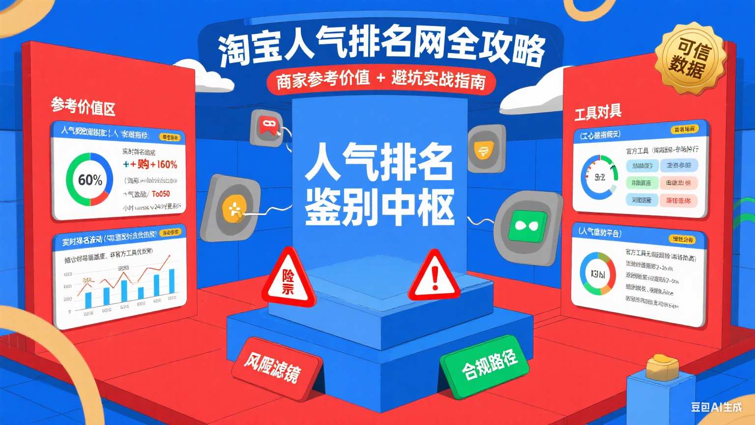 淘宝人气排名网靠谱吗?商家参考 + 避坑全攻略