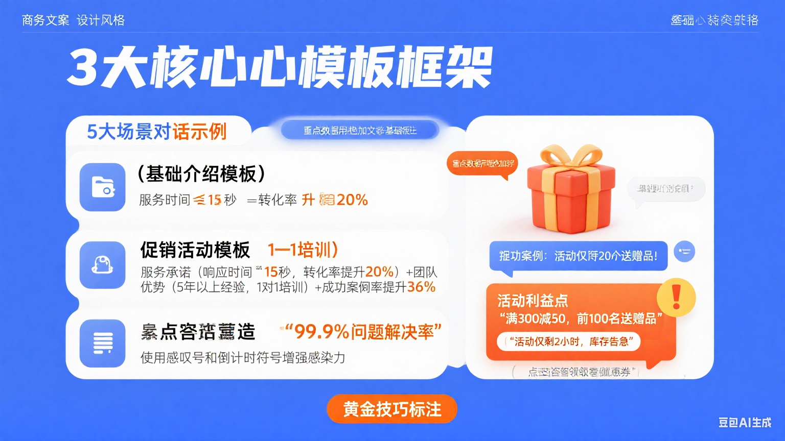 网店客服托管文案怎么写?模板 + 场景技巧