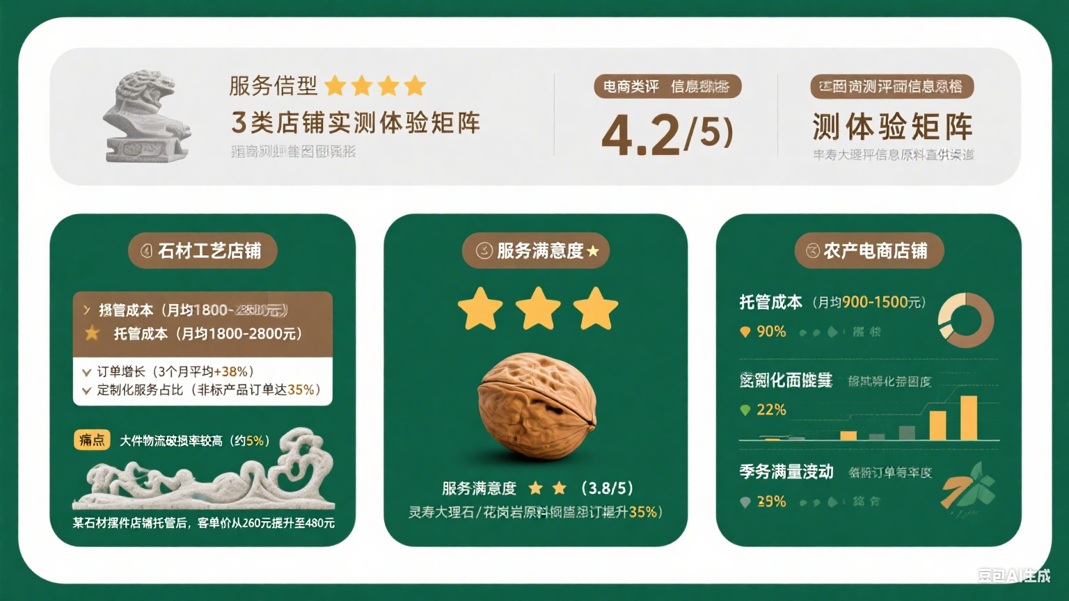 灵寿淘宝网店托管怎么样?3 类店铺实测体验