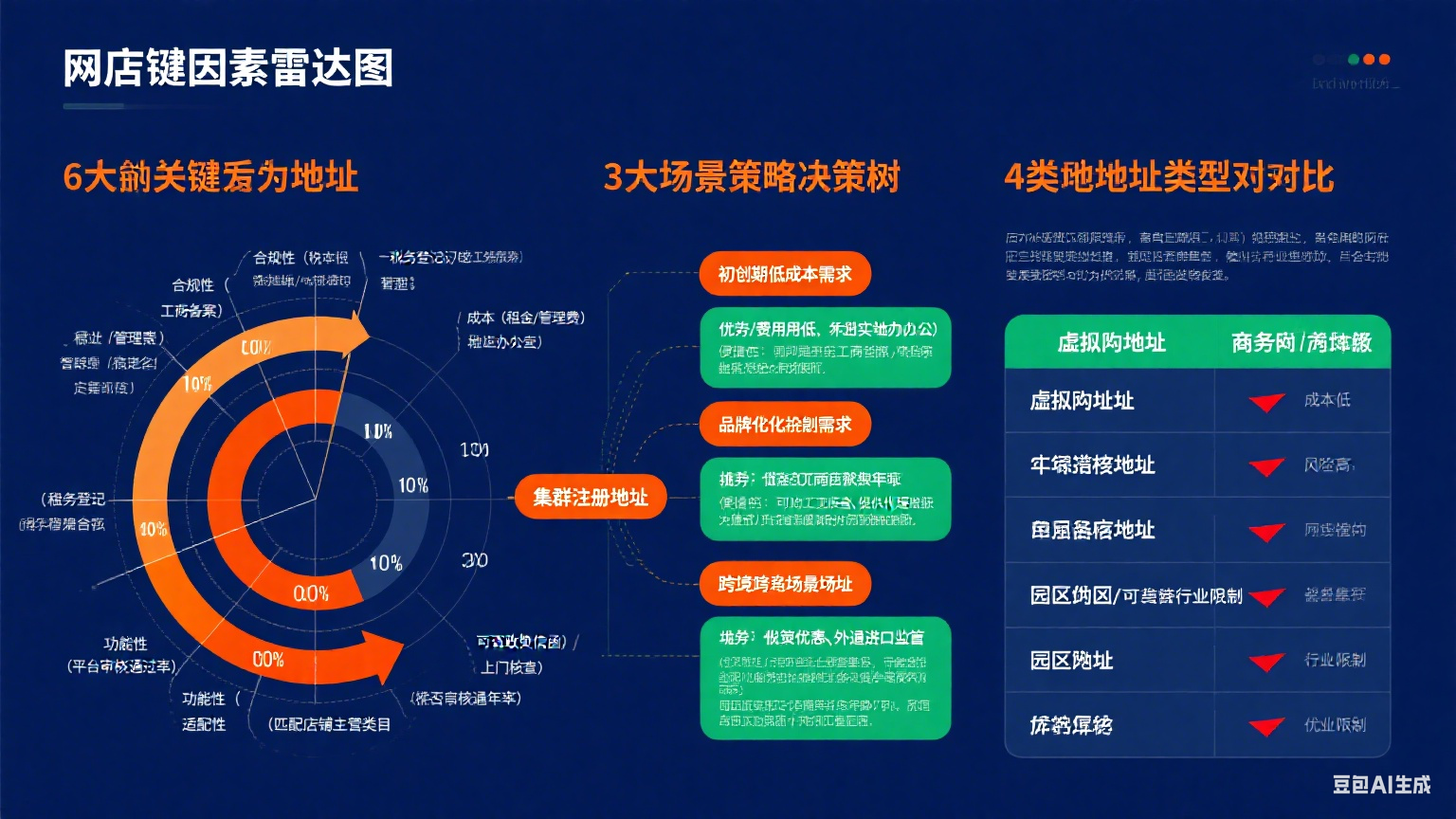 网店托管地址怎么选?关键因素 + 场景策略