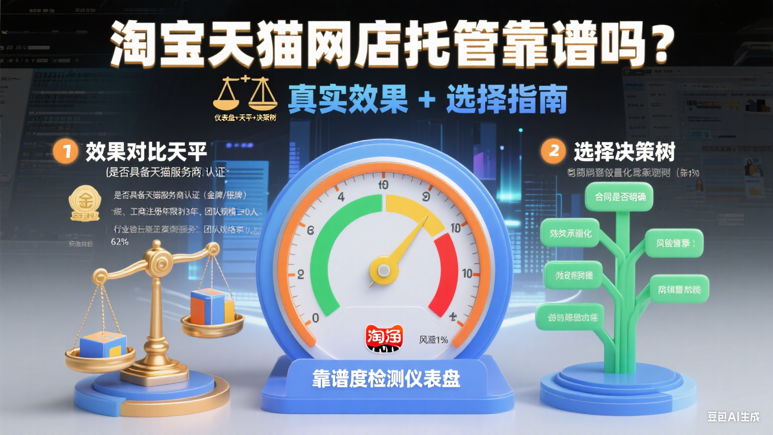 淘宝天猫网店托管靠谱吗?真实效果 + 选择指南