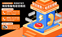 淘宝客服电话多少?分场景查号 + 高效拨打全攻略