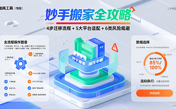 妙手搬家怎么用?电商店铺数据迁移全流程 + 避坑攻略