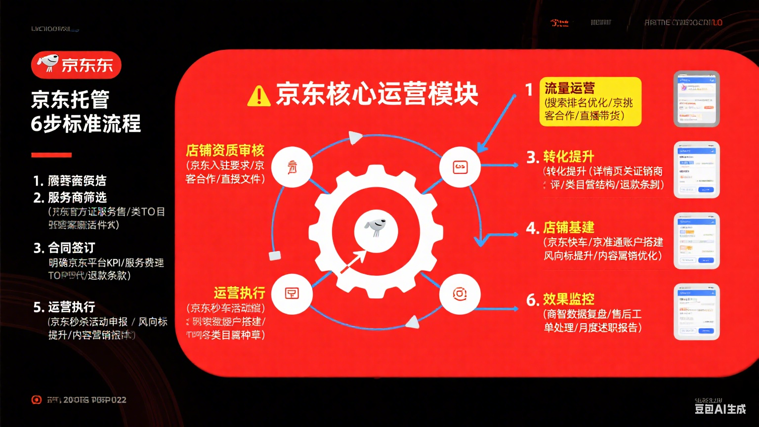 京东网店托管怎么做?流程 + 运营 + 避坑指南