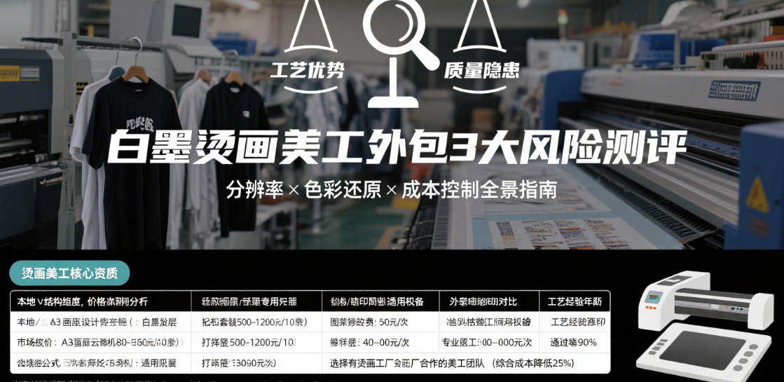 白墨烫画美工外包靠谱吗?3类团队实测+4步避坑,定制卖家指南
