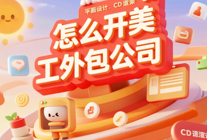 怎么开美工外包公司?5步从0到1+4个避坑点,3个月盈利10万