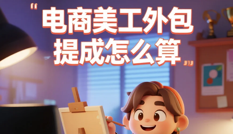 电商美工外包提成怎么算?3种模式+避坑公式,避免多花20%成本