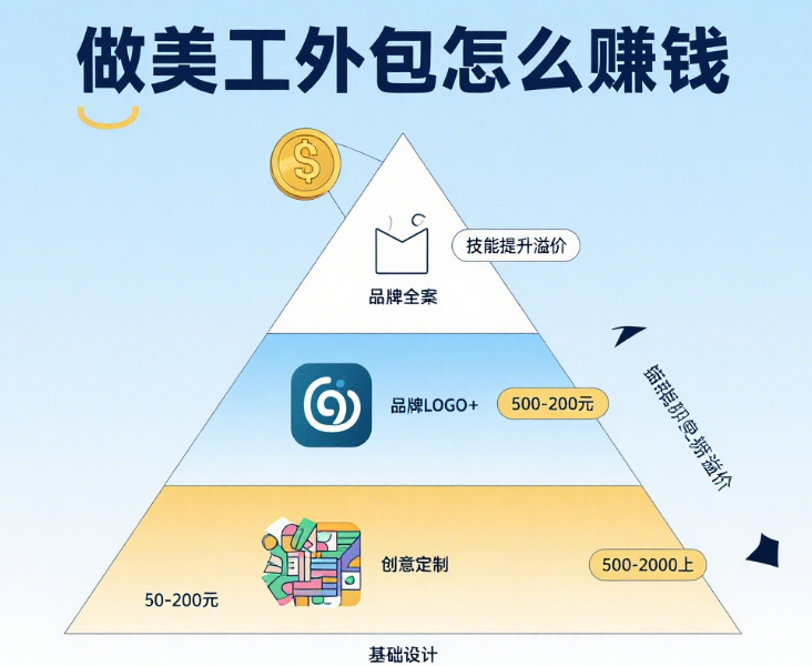 做美工外包怎么赚钱?3 个核心路径 + 5 个提效技巧 + 避坑指南