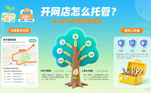 开网店怎么托管?从 0 到 1 的托管全攻略