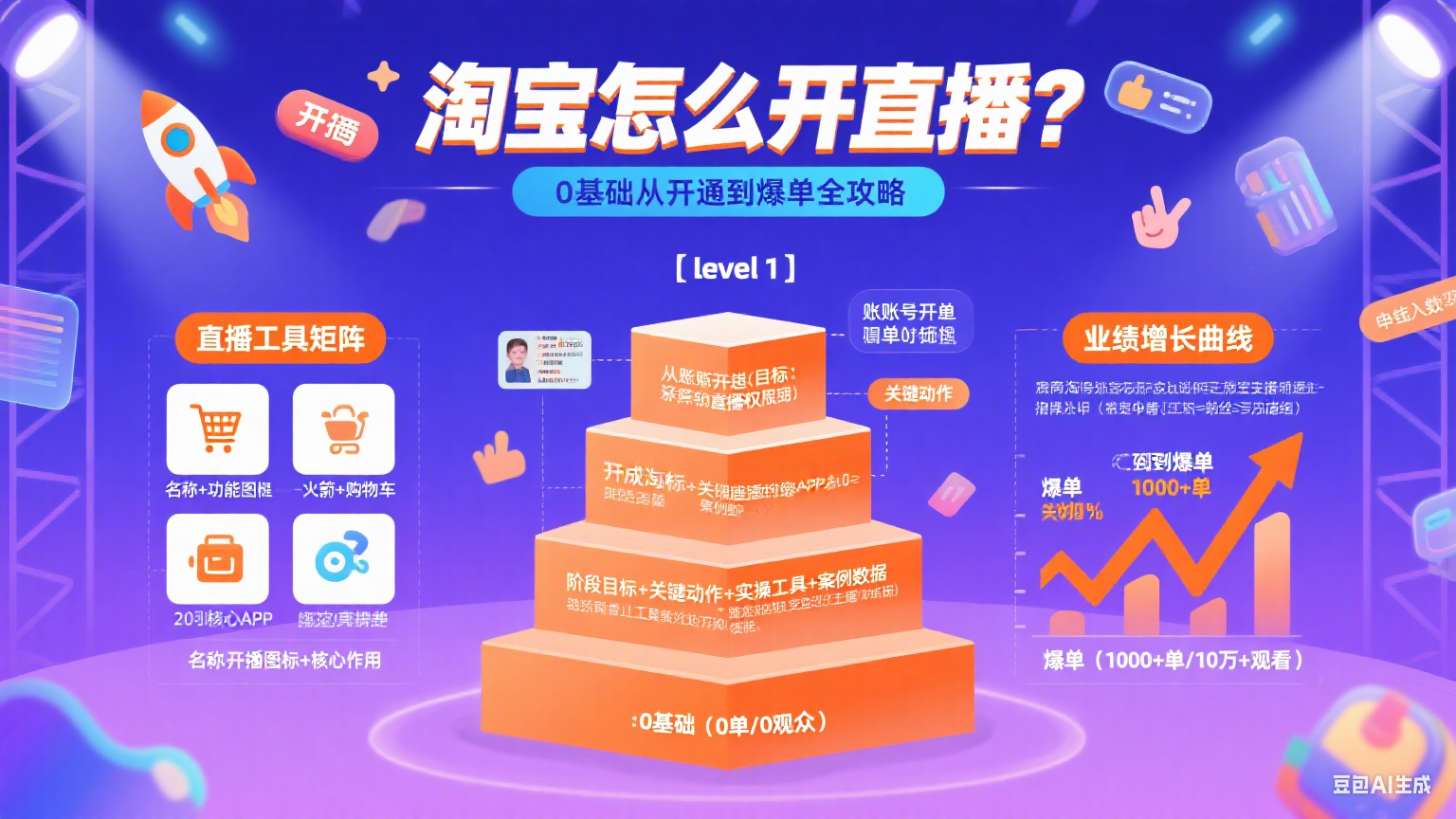 淘宝怎么开直播?0 基础从开通到爆单全攻略