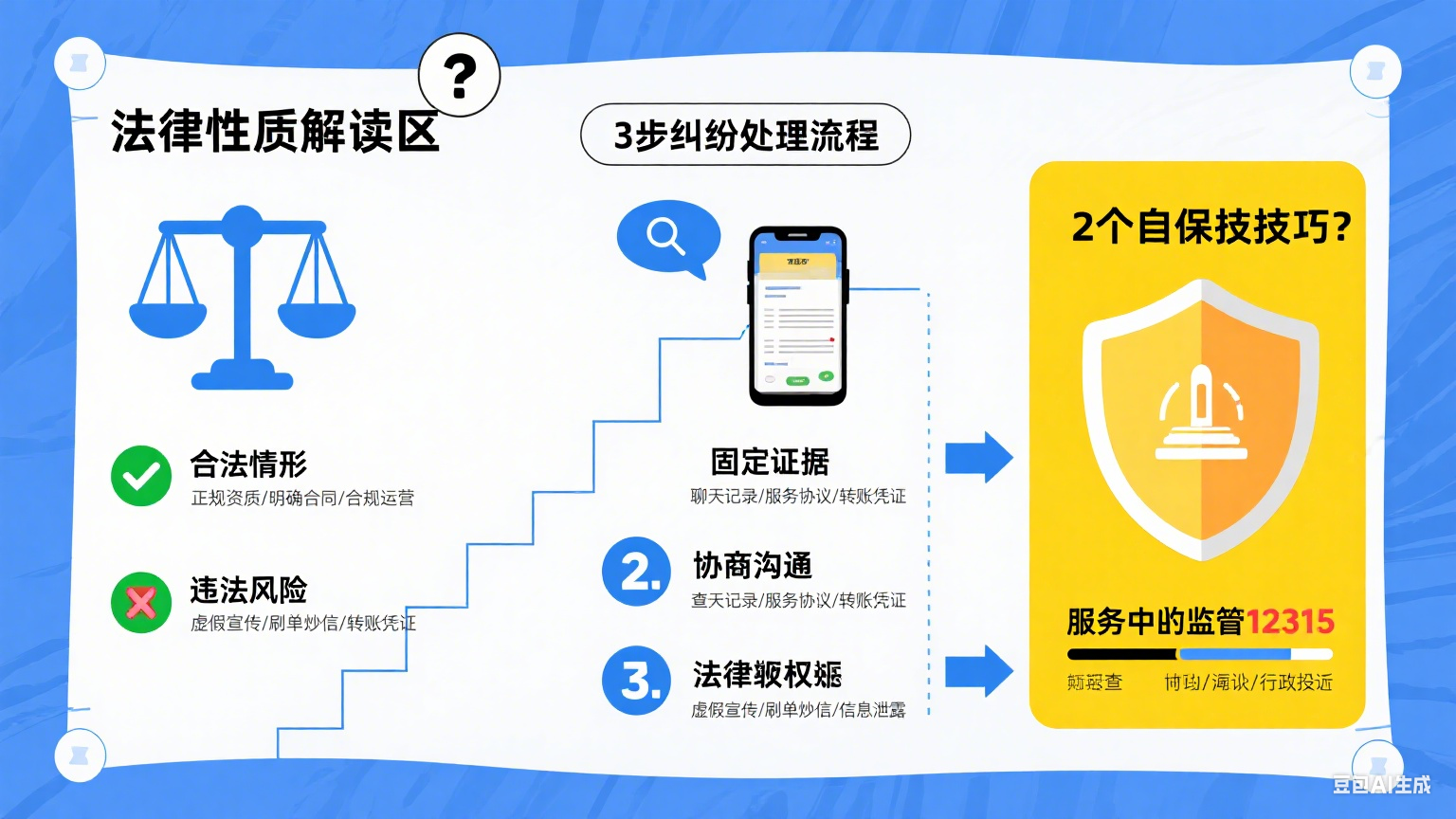 网店托管违法吗?遇纠纷 3 步处理 + 2 个自保技巧